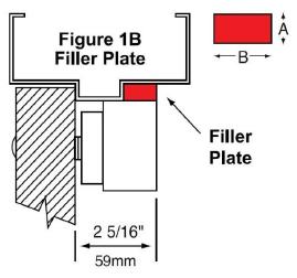 2-679-0321 5/8in. x 1-1/4in Filler Plate