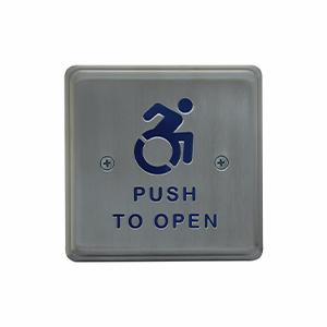 2-659-0357 - 4.5in. Square Accessibility Logo Actuator